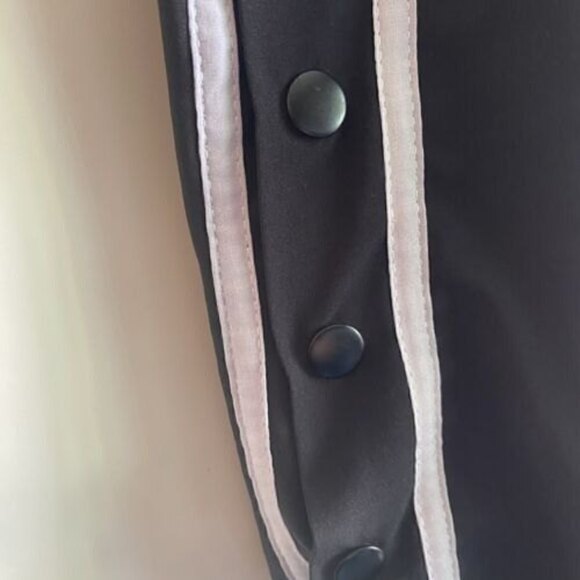 C&C California Women’s‎ Black Ultra Thin Black Athletic Sport Pant Sz Large - Picture 7 of 7